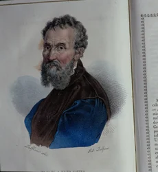 Portrait of Michelangelo Buonarroti